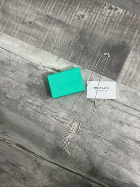New 9.25 Sterling Silver Fringe Necklace BNIB